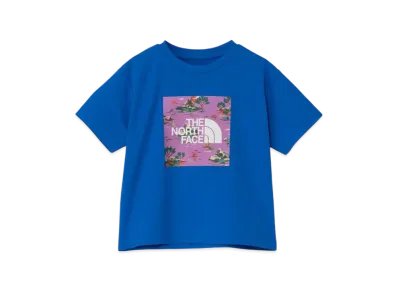The North Face Kids Toddler Short Sleeve Sunshade Graphic Tee "Hero Blue"