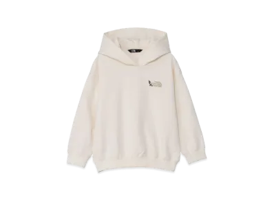 The North Face Toddler Organic Sweat Hoodie Kids "White Dune"