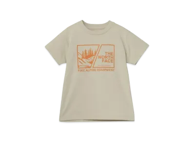 The North Face Kids Toddler Short Sleeve Viewpoint Graphic Tee "Gravel"
