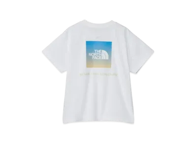 The North Face Kids Toddler Short Sleeve Back Gradient Logo Tee "White"