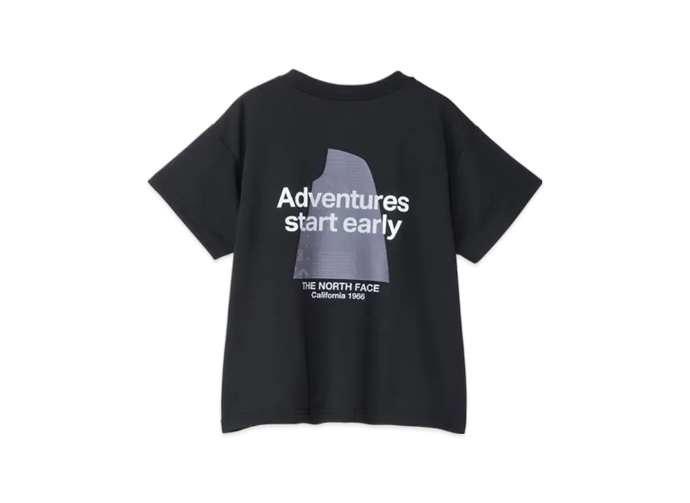 The North Face Kids Toddler Short Sleeve Graphic Logo Tee "Black"