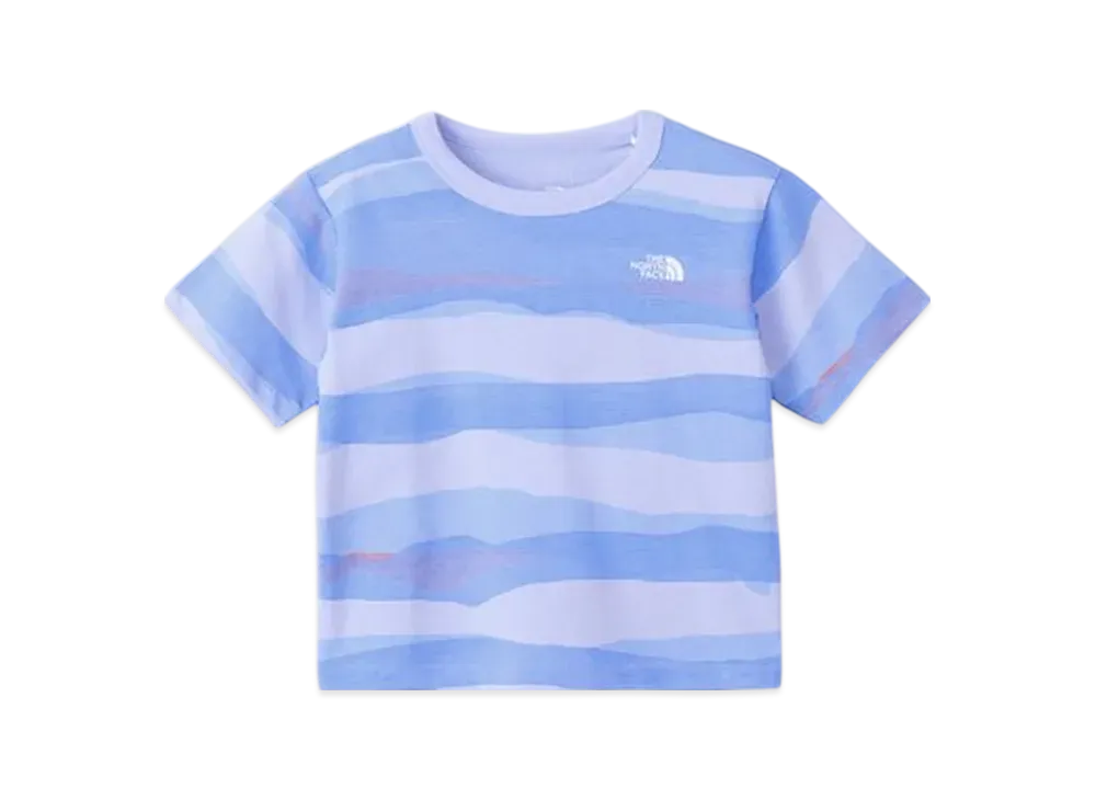 The North Face Kids Toddler Short Sleeve Little Breeze Tee "Blue Blue Lee"