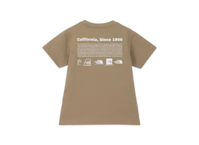 The North Face Kids Toddler Short Sleeve Historical Logo Tee "Classic Khaki"