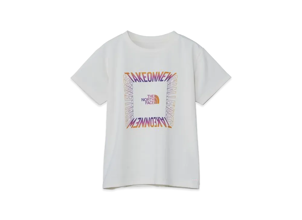 The North Face Toddler Short Sleeve ES Circulation Get Mottled Tee Kids "White Dune"