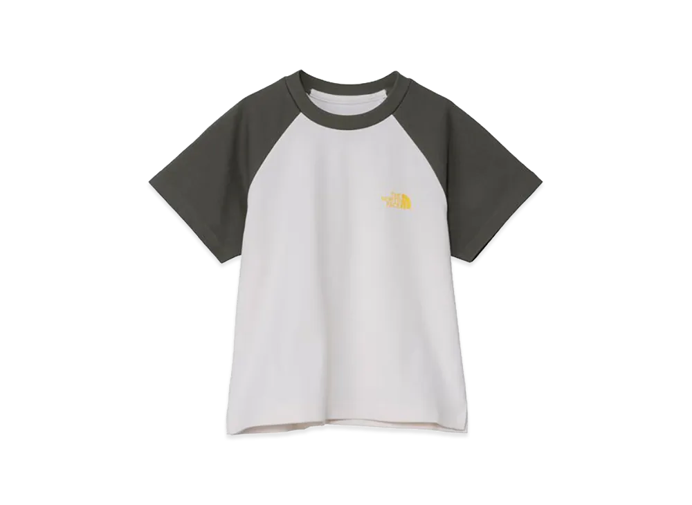 The North Face Toddler Short Sleeve Bound Neck Tee Kids "Thyme Green"
