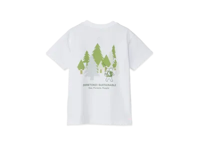 The North Face Toddler Short Sleeve Shiretoko Toko Tee Kids "White"