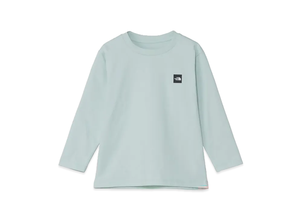 The North Face Toddler Long Sleeve Small Box Logo Tee Kids "Opal Frost"