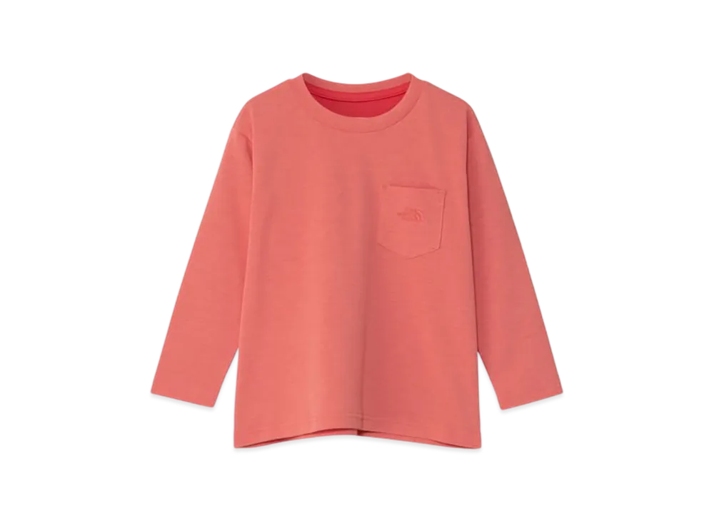 The North Face Kids Toddler Long Sleeve Heat Protection Tee "Living Coral"