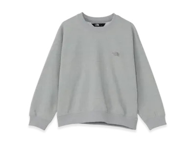 The North Face Kids Toddler Grizz Sweat Logo Crew "Light Mix Gray"