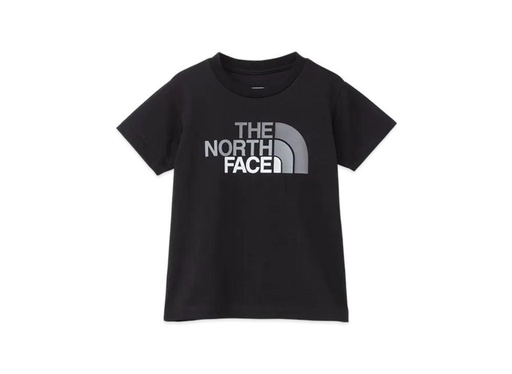 The North Face Kids Toddler Short Sleeve Colorful Logo Tee "Black"