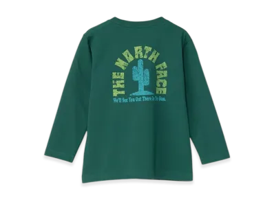 The North Face Toddler L/S Graphic Tee Kids "TNF Green"