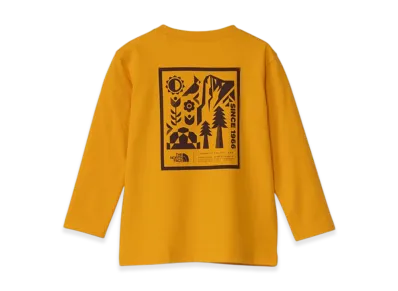 The North Face Toddler L/S Graphic Tee Kids "Summit Gold"