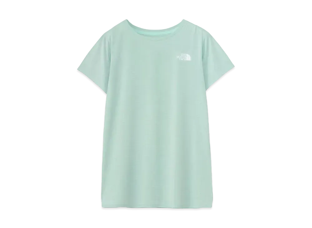 The North Face Short Sleeve GTD Melange Crew "Muted Pine"