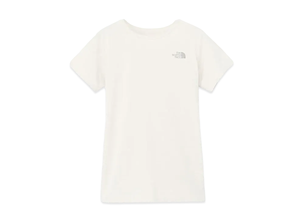 The North Face Short Sleeve GTD Melange Crew "Grayish White"