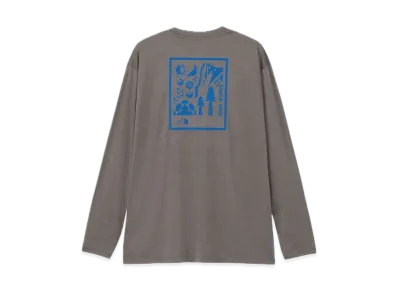 The North Face Long Sleeve Water Smooth Tee "Mix Gray"