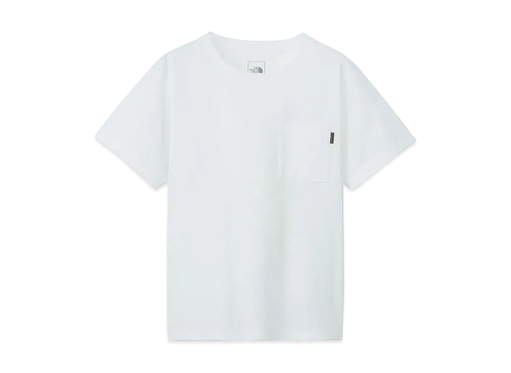 The North Face Short Sleeve Airy Pocket Tee "White"