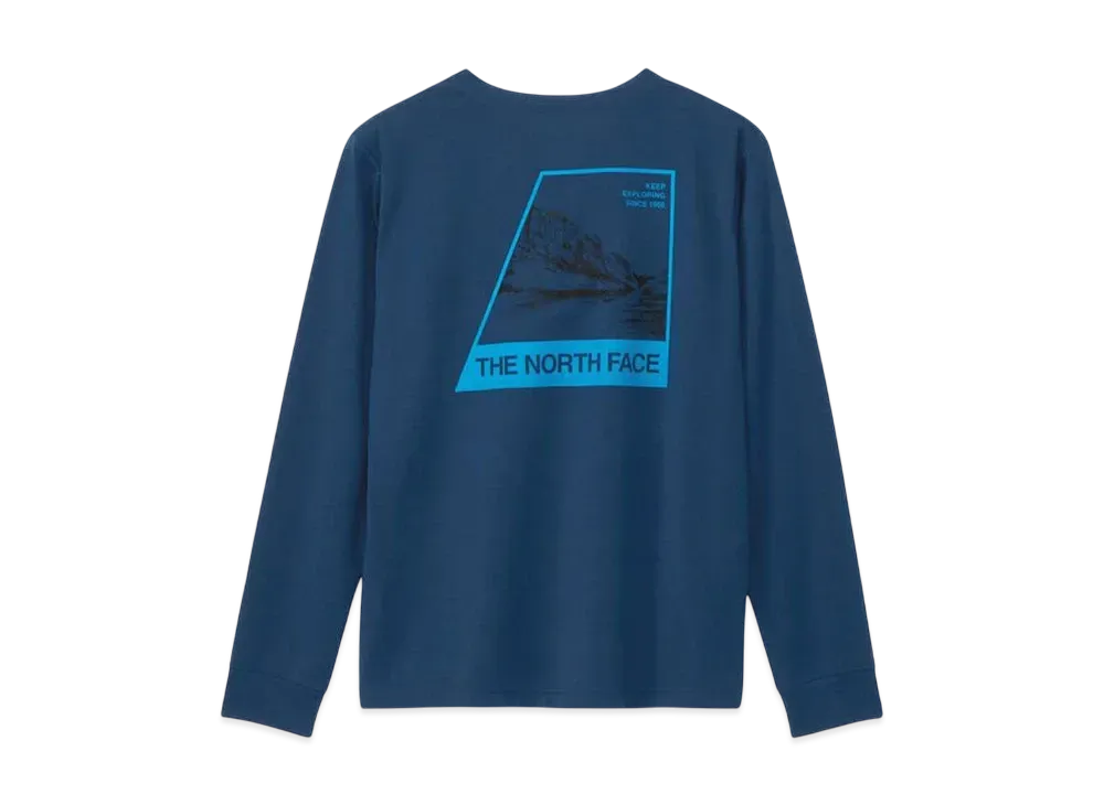 The North Face Long Sleeve TNF Bug Free Tee "Mountain Blue"