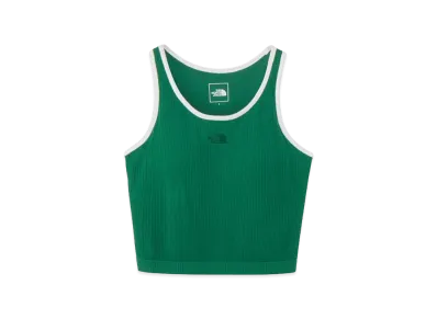 The North Face General Athletic Recreation Rib Bra Tank Womens "TNF Green"