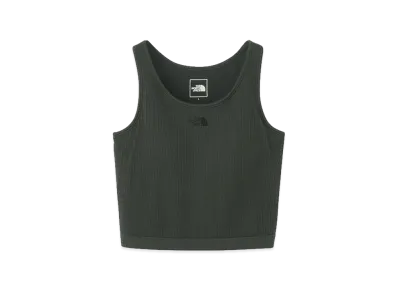The North Face General Athletic Recreation Rib Bra Tank Womens "Asphalt Grey"
