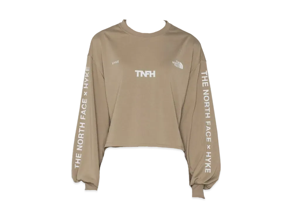 The North Face x HYKE Women's L/S ES Trail Crew "Tan"