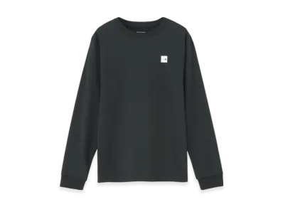 The North Face Ladies' Long Sleeve Small Box Logo Tee "Black"