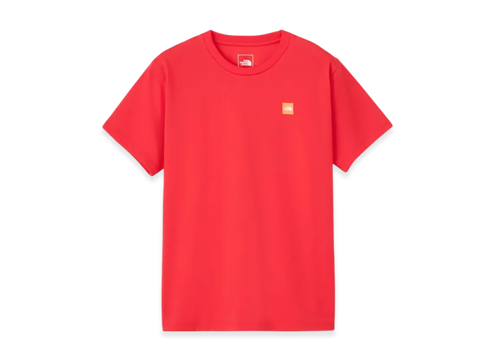 The North Face Ladies Short Sleeve Small Box Logo Tee "Hibiscus"