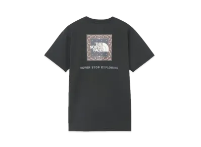 The North Face Short Sleeve Bandana Square Logo Tee (Ladies) "Black"