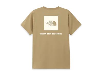The North Face Ladies Short Sleeve Back Square Logo Tee "Classic Khaki"