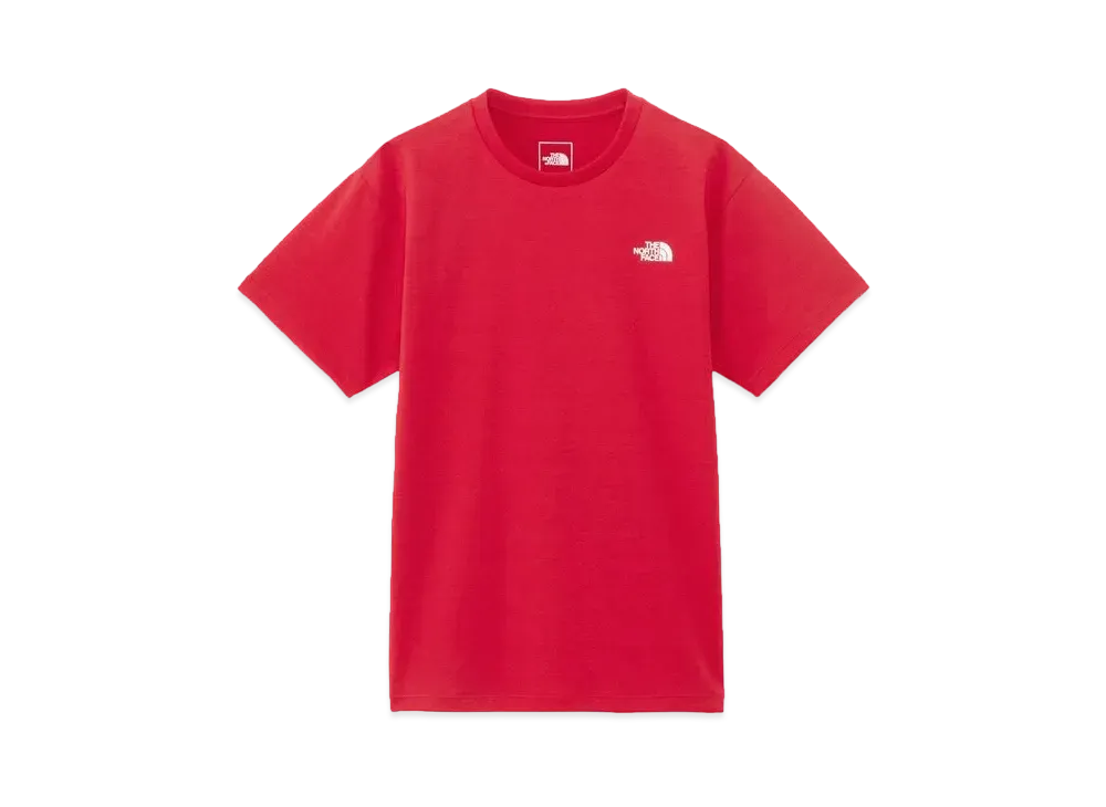 The North Face Short Sleeve Nuptity (Ladies) "Red"
