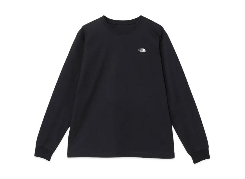 The North Face Long Sleeve Flash Dry Nuptse Cotton Tee "Black"