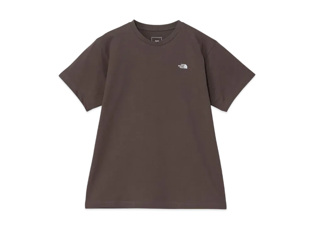 The North Face Short Sleeve Flash Dry Nuptse Cotton Tee "Smoky Brown"