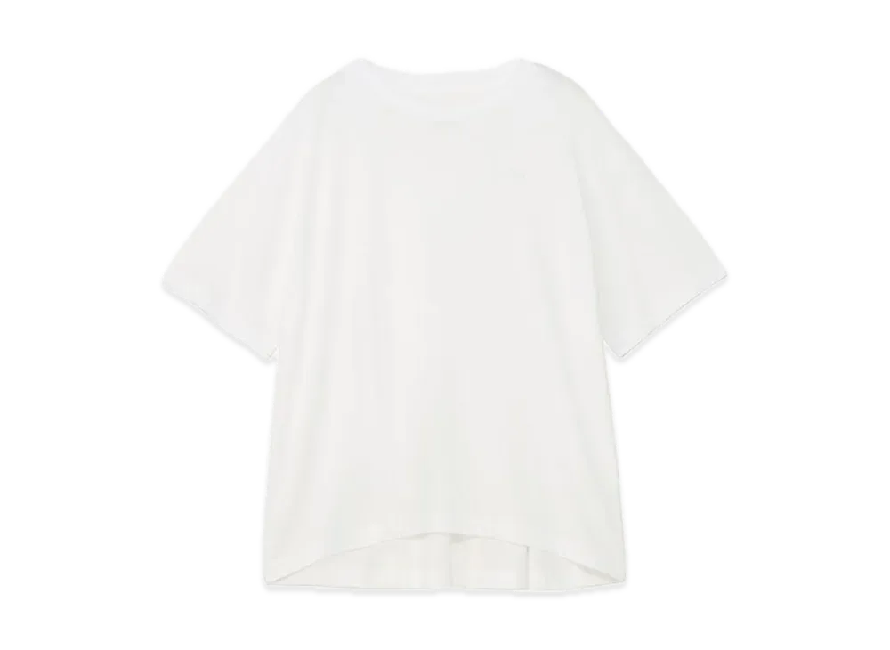 The North Face Short Sleeve Round Hem Big Tee "White"