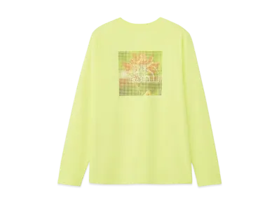 The North Face Long Sleeve ES Flower Box Logo Tee "Sunfog"