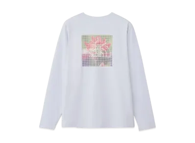The North Face Long Sleeve ES Flower Box Logo Tee "Mystic Haze"