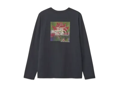 The North Face Long Sleeve ES Flower Box Logo Tee "Black"