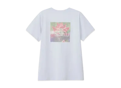 The North Face Short Sleeve ES Flower Box Logo Tee "Mystic Haze"