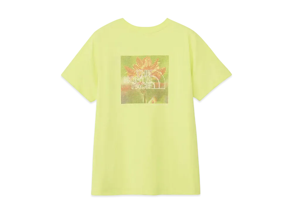 The North Face Short Sleeve ES Flower Box Logo Tee "Sunfog"