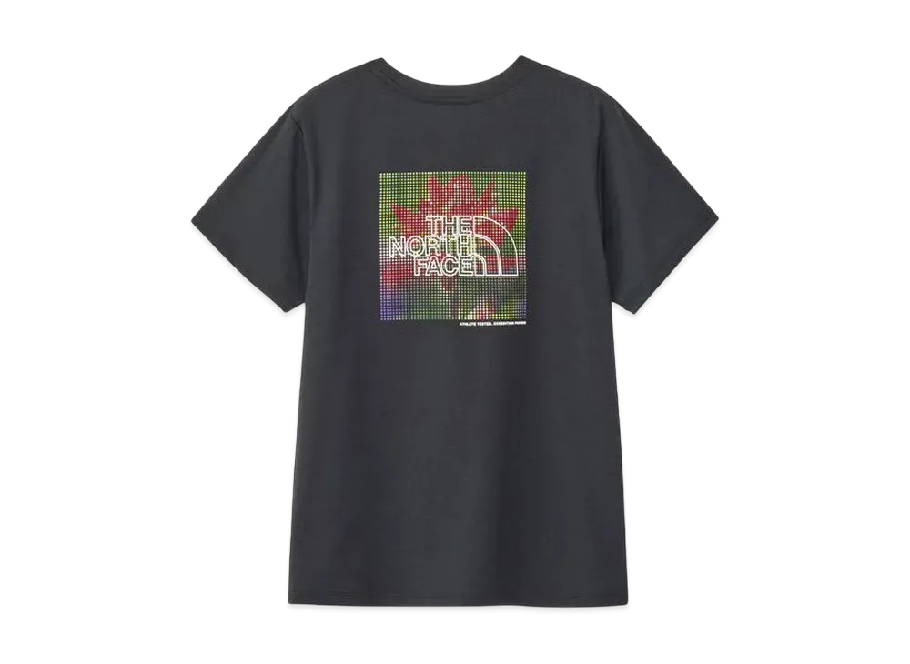 The North Face Short Sleeve ES Flower Box Logo Tee "Black"