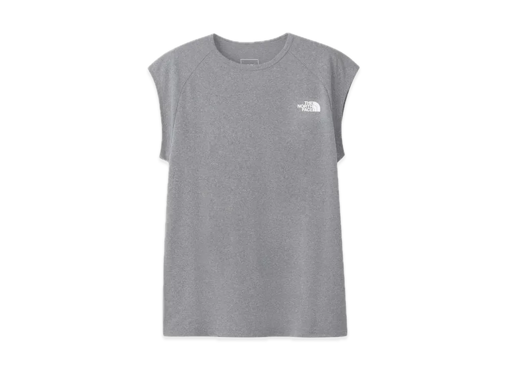 The North Face French Sleeve Long Hem Tee "Mix Gray"