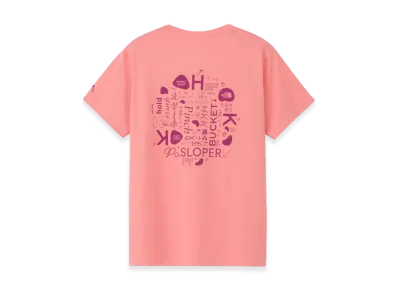 The North Face Women's Short Sleeve TNF Monkey Magic Tee "Coral Crush"