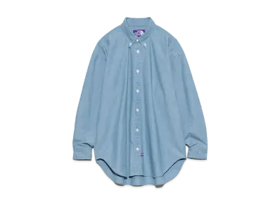 The North Face PURPLE LABEL Button Down Chambray Field Shirt "Indigo"