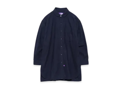 The North Face Purple Label Flannel Field Long Shirt "Vintage Navy"