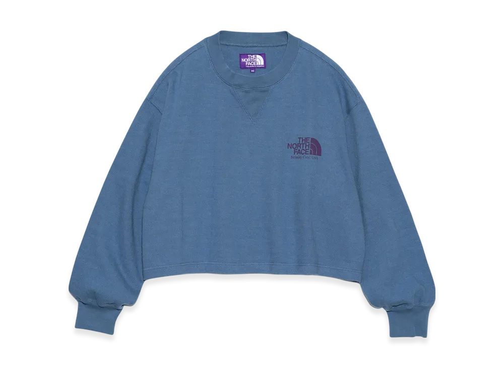 The North Face Purple Label Field Cropped Graphic T-Shirt (W) "Smoke Blue"