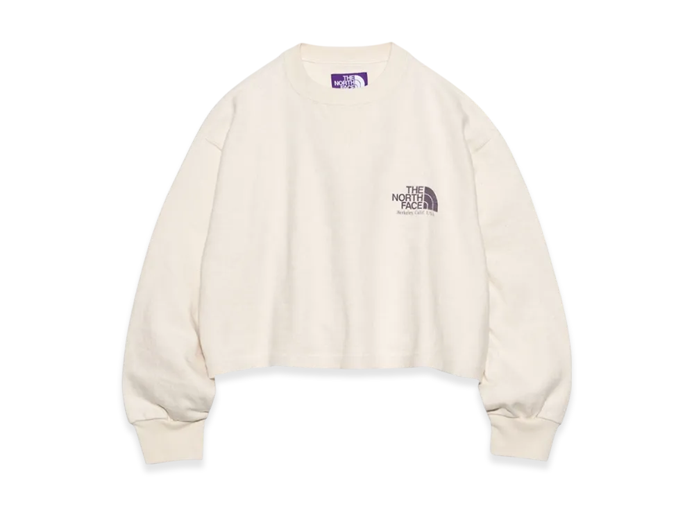 The North Face Purple Label Field Cropped Graphic T-Shirt (W) "Ivory"