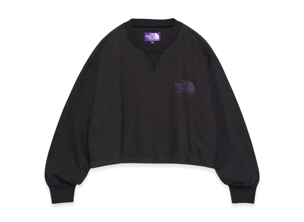 The North Face Purple Label Field Cropped Graphic T-Shirt (W) "Charcoal"