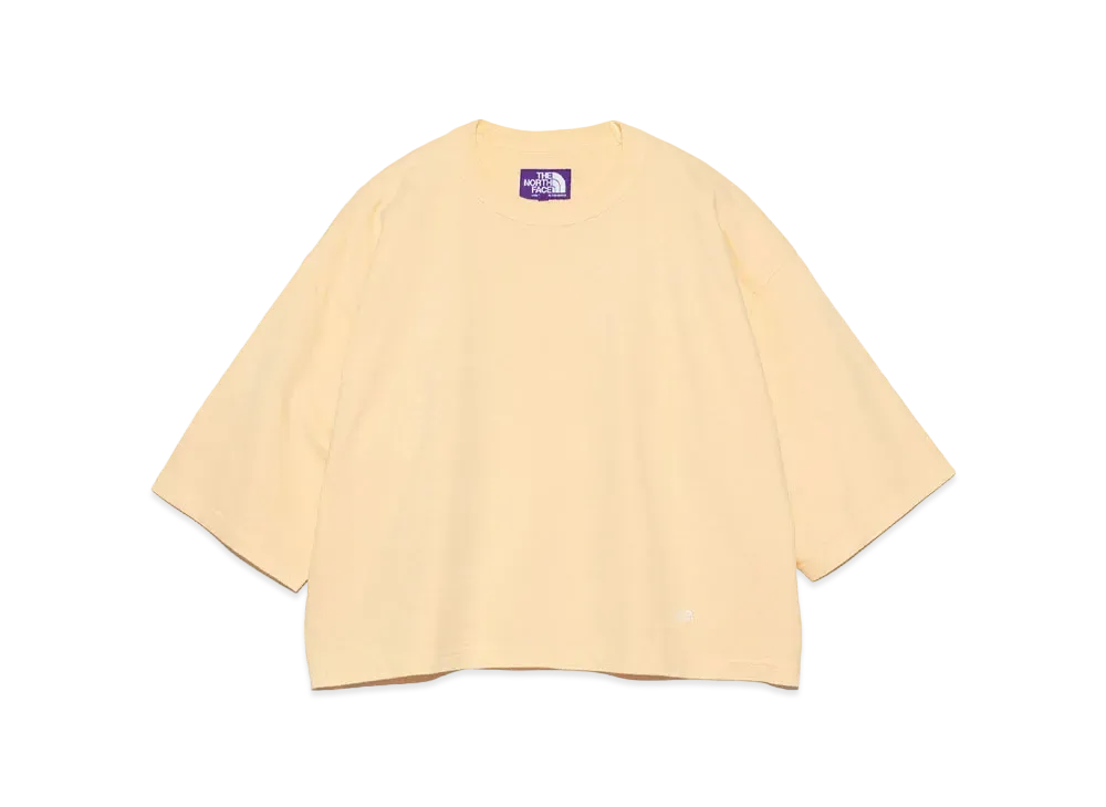 The North Face PURPLE LABEL 7oz Cropped Tee "Butter x Off White"