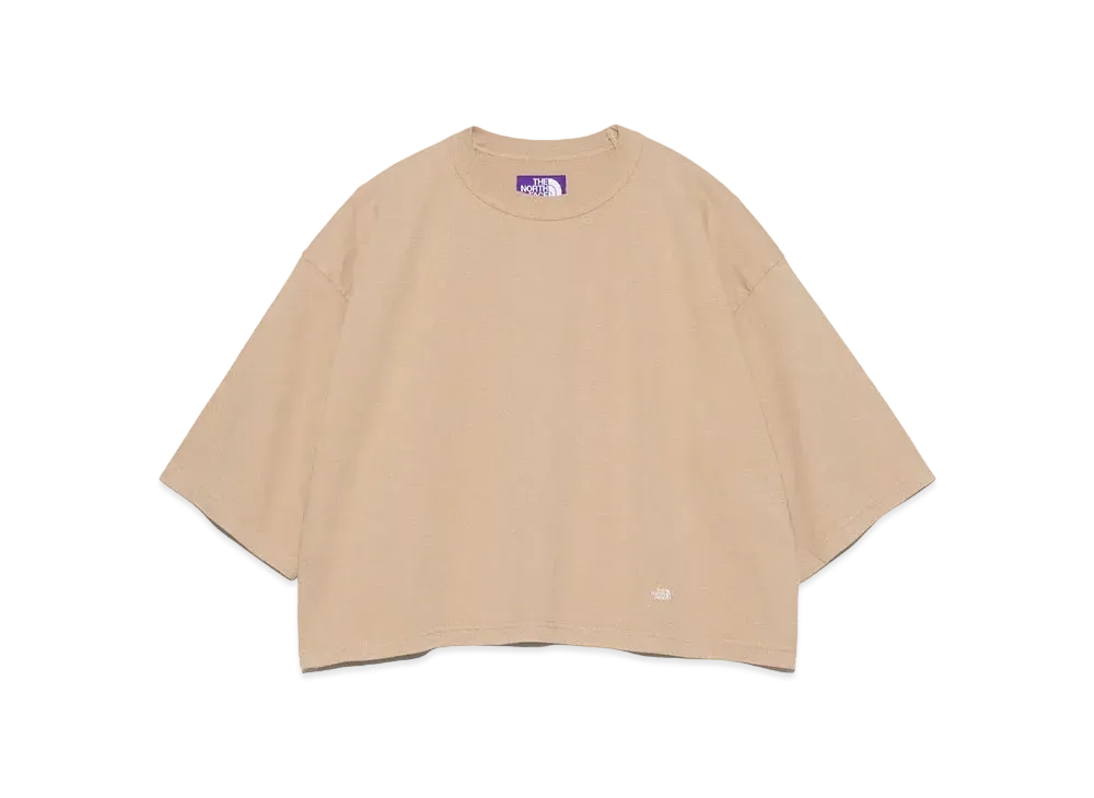 The North Face PURPLE LABEL 7oz Cropped Tee "Beige x Off White"
