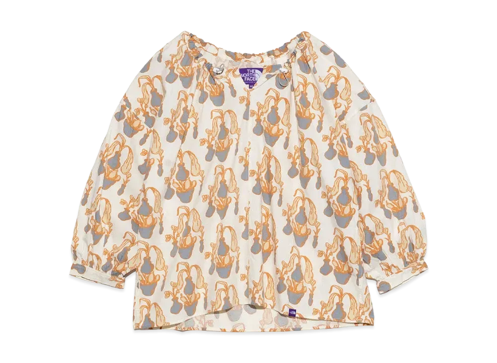 The North Face PURPLE LABEL Field Pullover Blouse "Beige"