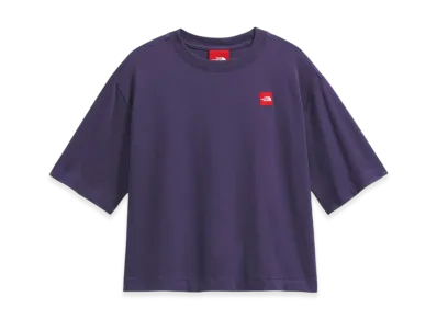 The North Face Red Box Short Sleeve Boxy Tee "Eternal Purple"