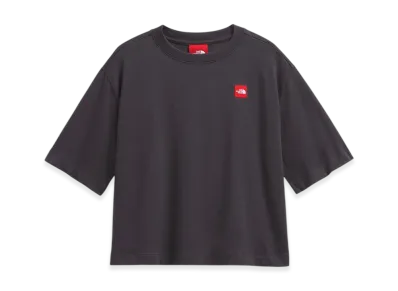 The North Face Red Box Short Sleeve Boxy Tee "Obsian"